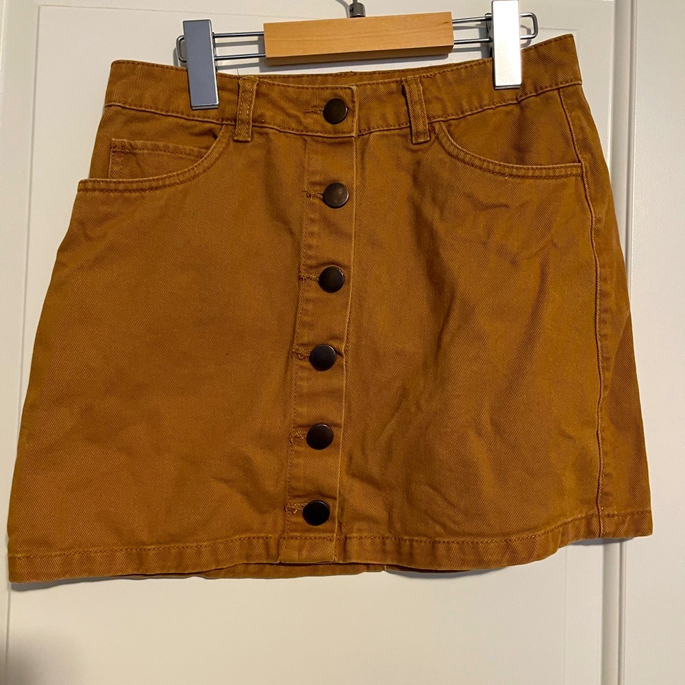 URBAN HERITAGE DENIM MINI SKIRT  Size S
